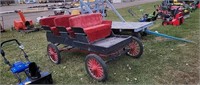 Wooden 3 Seater Buggy