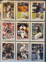 CRISTIAN JAVIER & 8 MORE BOWMAN ROOKIES AND STARS