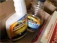 box of cleaners,