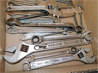 box of end wrenches