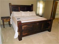 King-size bed/frame