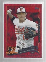 MANNY MACHADO 2014 TOPPS #24 RED FOIL ROOKIE