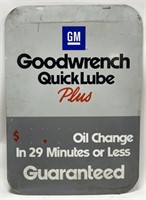 Vintage GM Goodwrench Quick Lube Double Sided