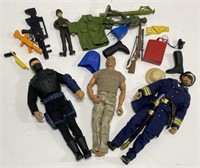 Lot Of 12in GI Joe Action Figures & More