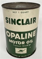 Vintage Sinclair Opaline Full One Quart Can