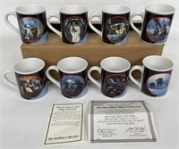 1988 Star Wars Collectors (8) Mug Set By The