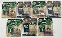 Lot Of 7 Johnny Lightning Clue 1:64 Scale