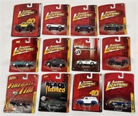 Lot Of 12 Johnny Lightning 1:64 Scale Die-Cast