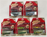 Lot Of 5 Johnny Lightning Pro Collectors Series