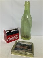 Everthing Coca-Cola!  Vintage Pedal Car, coolers, signs,