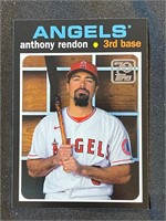 ANTHONY RENDON 70 YEARS OF TOPPS  CARD-ANGELS