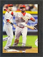 BRANDON PHILLIPS-2011 TOPPS MARQUEE  CARD-REDS