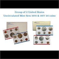 1976 & 1977 United States Mint Set in Original Gov