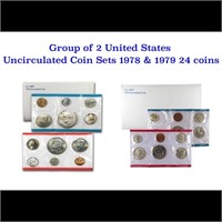 1978 & 1979  United States Mint Set in Original Go