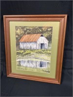 Barn Reflections Print
19x16