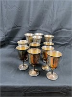 Silver Plated Goblets