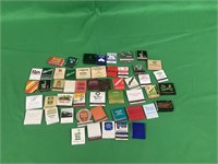 Collection of Match books