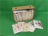 Box of old McCall's Patterns