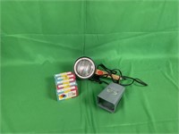 Projector with accessories