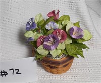 2006 Miniature Basket, Morning Glory Liner/ Flower