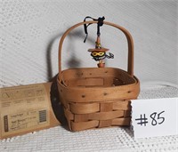 1987 Small Basket with Web-Weaver Tie On