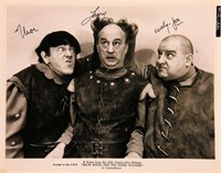 Larry, Moe, and Curly Joe signed  still photo