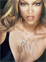 Tyra Banks signed photo