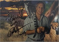 Jungle Jack Hanna signed postcard
