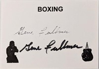 Boxing HOF Gene Fullmer autograph