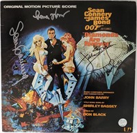 James Bond Diamonds Are Forever Signed Soundtrack