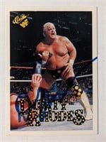 Dusty Rhodes Signed WWF Trading Card