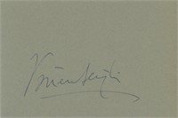 Vivien Leigh signature cut