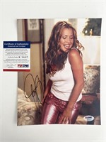 Singer Joy Enriquez signed photo (PSA)