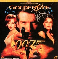 Pierce Brosnan signed GoldenEye LaserDisc