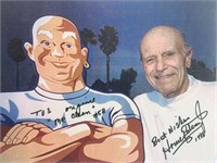 Mr. Clean House Peters Jr. Signed Photo