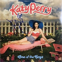 Katy Perry One Of The Boys signed album