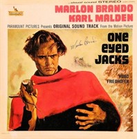 Marlon Brando signed One Eyed Jacks soundtrack