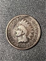 1868 Indian Head Cent Key Date