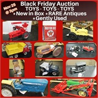 Black Friday Toy & Antique Auction - November 25, 2022 - 3pm