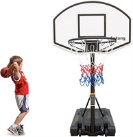 Indoor/Outdoor Mini Basketball Hoop & Stand!