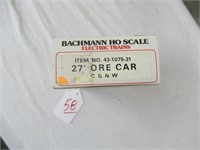 BACHMANN HO NO. 43-1075-31 27' ORE CAR C&NW