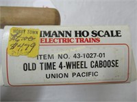 BACHMANN HO 43-1027-01 OLD TIME 4 WHEEL CABOOSE