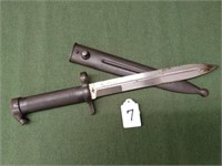 Swedish 1896 Bayonet with sheath
