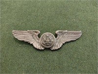 WWII US Army Air Corps Flight Crew Wings Pin
