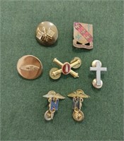 Vintage Misc Military Pins