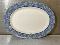 Pfaltzgraff Blue Isle Pattern Oval Platter
