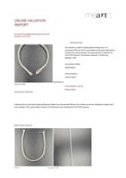 60 Carat TW White Diamond Tennis Bracelet CVD/HPHT