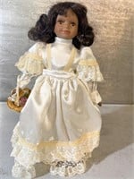 African-American porcelain doll