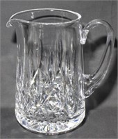 Waterford Lismore 7" pitcher has scratch S