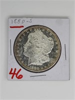 1880 S High Grade Morgan Dollar